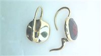 Earrings Sommer Woman Orecchini Pendenti in Yellow Gold Granato GRA_AU V - GRA_AU V